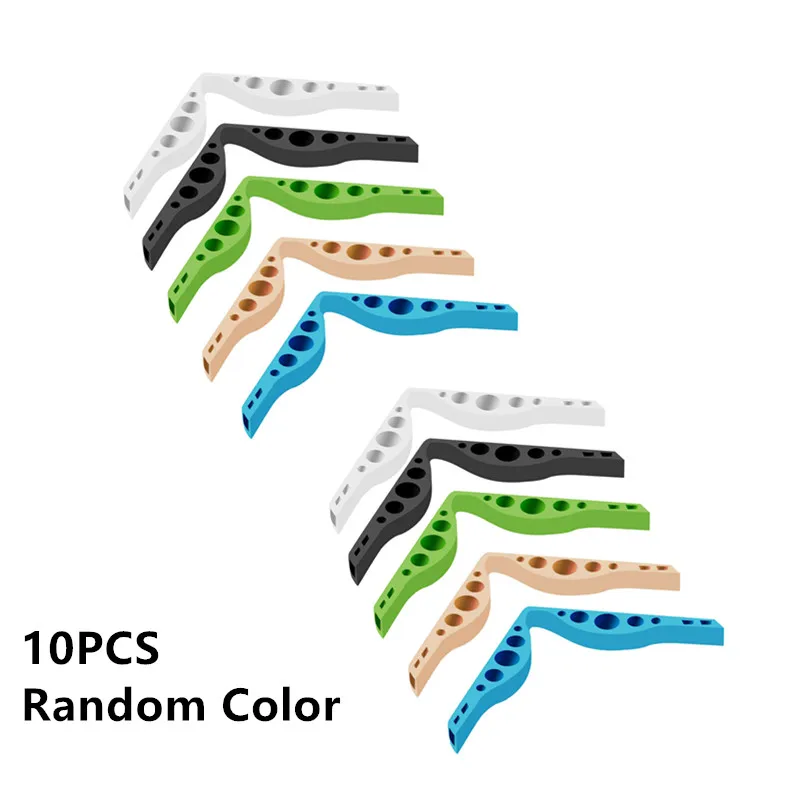 

1/2/5/6/10PCS Reusable Anti-fog Mask Accessory Prevent Eyeglasses From Fogging DIY Nose Bridge Holder Bracket ABS Silicone Clip