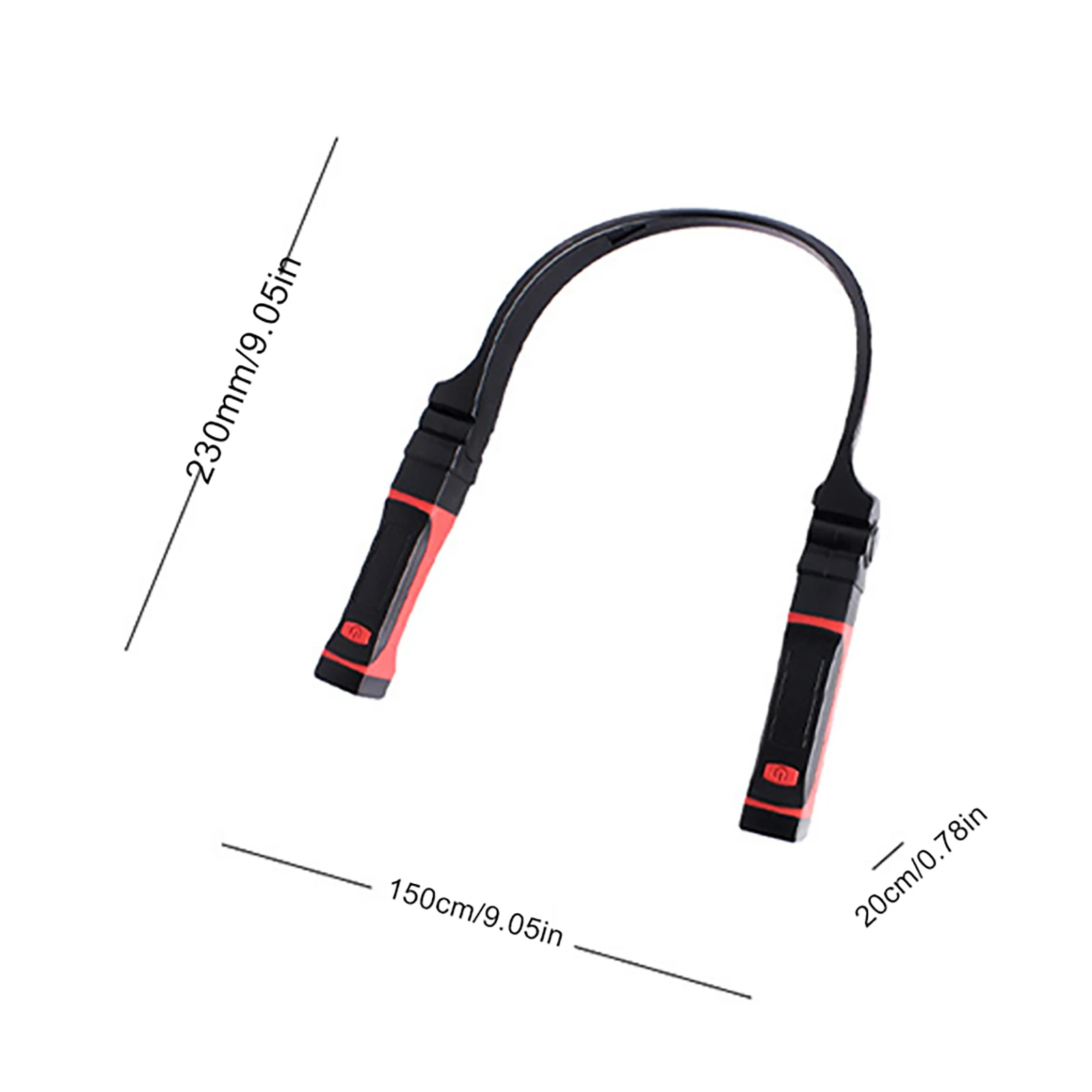 

Flexible Handsfree LED Neck Hanging Book Reading Light Night Flashlight Camping Rechargeable Night Lamp 2 Brightness Modes