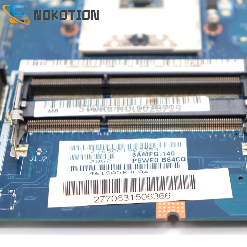NOKOTION MBR9702003 MB. R9702.003 для acer aspire 5750 5750G материнская плата для ноутбука P5WE0 LA-6901P материнская плата HM65 UMA DD3