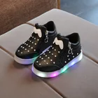 Детские кроссовки со светодиодной подсветкой, детская повседневная обувь для девочек, светящиеся кроссовки для девочек, детская обувь с подошвой с подсветкой, 2021