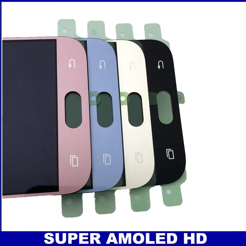 AMOLED lcd Замена для Samsung Galaxy J5 2017 j530 J530F кодирующий преобразователь сенсорного