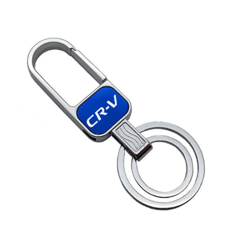 

1Pcs metal Keychain Metal Alloy Buckle Waist Car Key Chain Room key ring Key Chain accessories For honda CRV 2019 2016 2020
