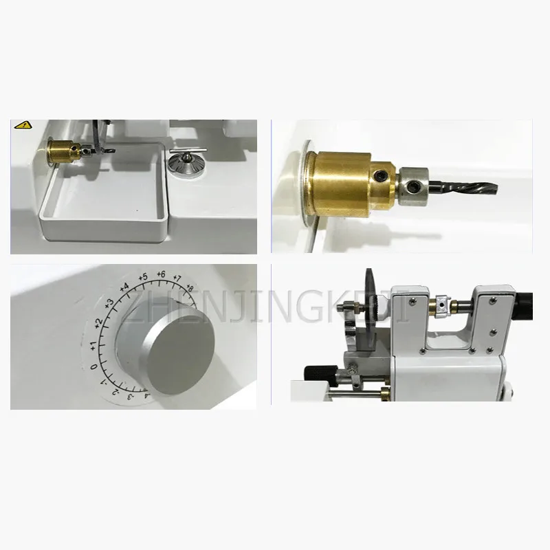 

Electric Horizontal Glasses Cutting Machine 220V Small Resin Lenses Milling Machine Fast Cutting Glasses Lens Processing Tools