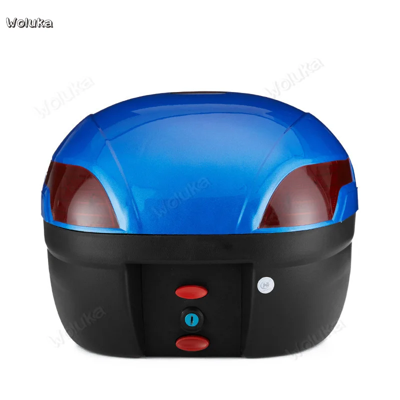 Универсальный Багажник мотоцикла Электромобиль задний багажник скутер ящик для