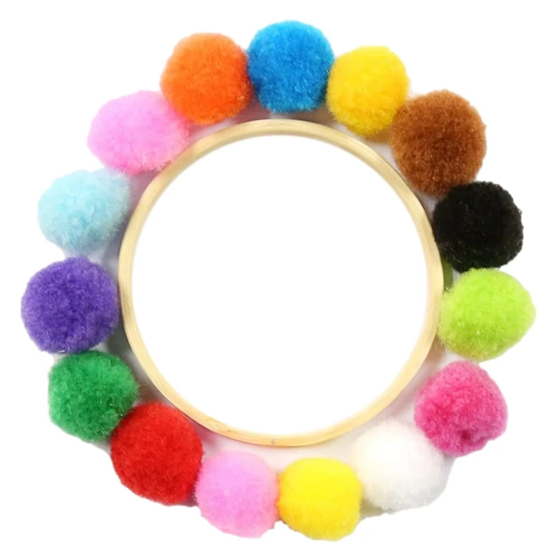 

300 штук, 1 дюйм, разные помпоны, разные цвета, искусство и ремесленники, шары для творчества, креативные поделки, украшения