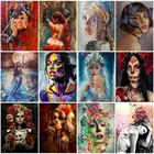 60x75 см DIY девушка картина маслом Краски ing по номерам на холсте с рамка с акриловой Краски для взрослых раскраски Краски ing по номерам декор искусство