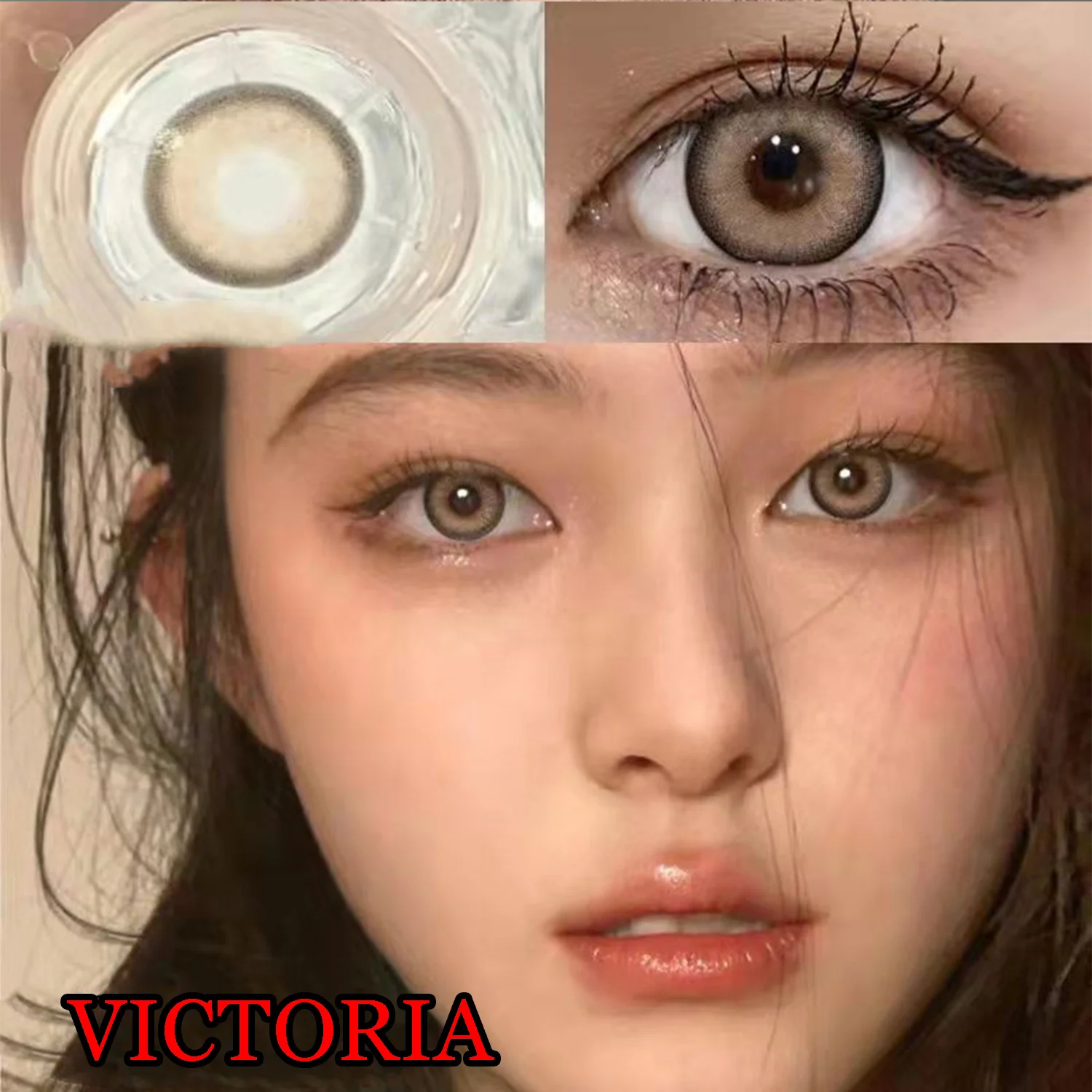 

2021 New Fashion Dolly Contact Lenses for Eyes Teen Girl Cosmetic Makeup Contacts Eyewear Lentes de Victoria Violet