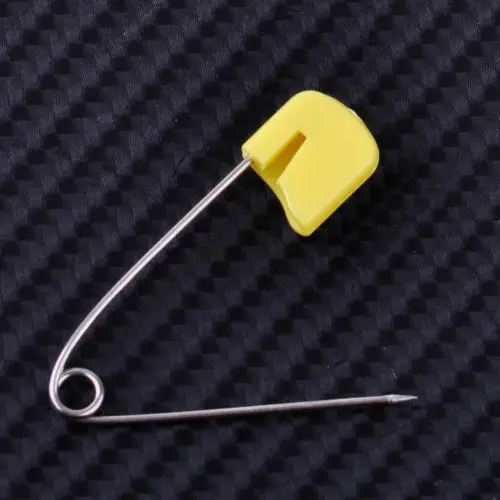 

100x Head Safety Pins Locking Hold Clip Baby Dress Cloth Nappy Diaper Craft Pins