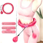 Спортивные обручи для фитнеса и йоги, умные обручи с кольцом, Регулируемая Талия, тренировочные кольца, тренировочные кольца для похудения живота