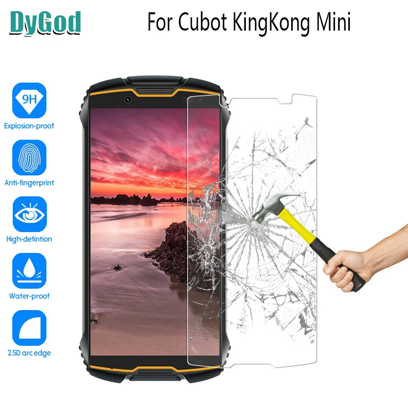 Закаленное стекло для Cubot KingKong Mini Защитная пленка экрана Аксессуары мобильных