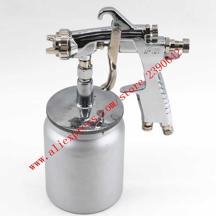 Japan W101 HVLP SiphonType Spray Gun 0.8/1.0/1.3/1.5/1.8mm 600ml W-101 Furniture Aotumotive Car | Инструменты
