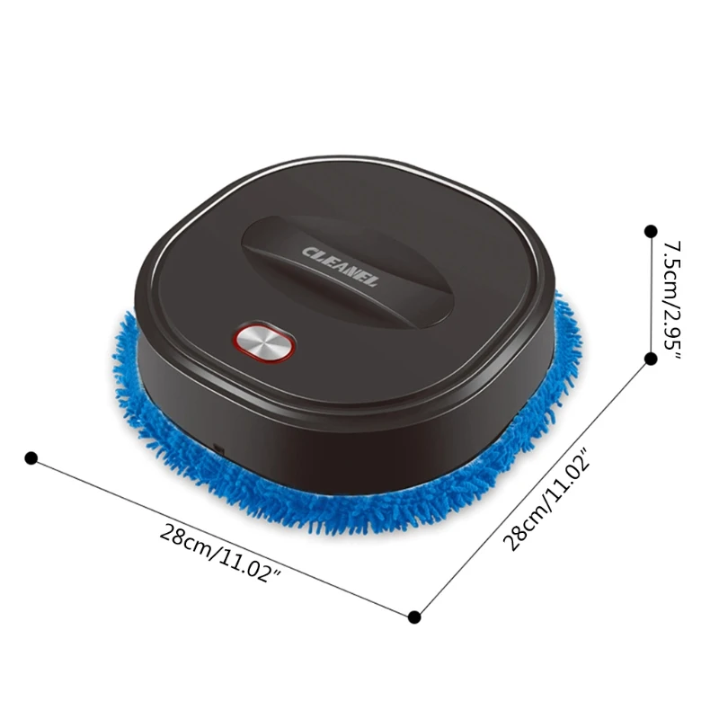 

Dry and Wet Use Robot Vacuum, Automatic Robot Vacuum Cleaner, Low Decibel Cleaning, Suitable for Marble, Ceramic Tile