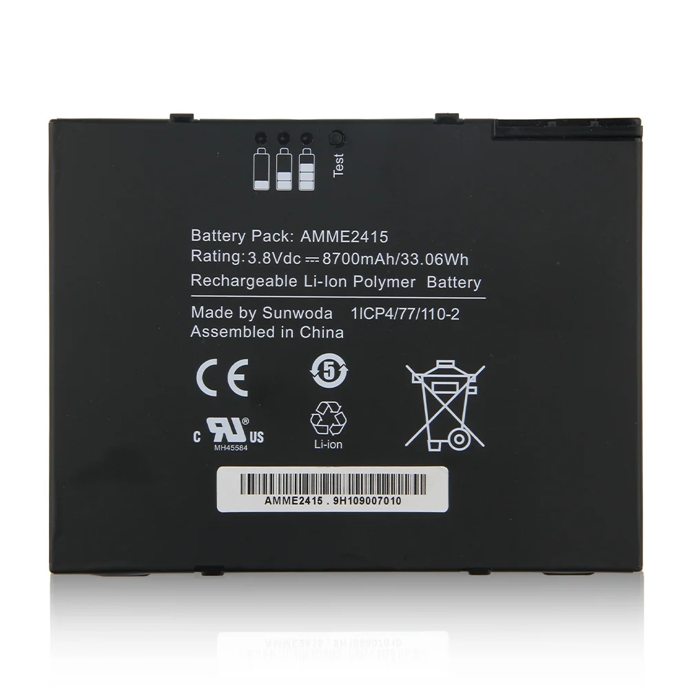 Фото Original Replacement Tablet Battery For Zebra ET50 ET55 1ICP4/77/110-2 AMME2415 Genuine 8700mAh Мобильные телефоны и Original Replacement Tablet Battery For Zebra ET50 ET55 1ICP4/77/110-2 AMME2415 Genuine 8700mAh Мобильные телефоны и