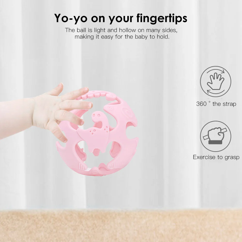 

Baby Teether Safe BPA Free Silicone Teething Toys Soothing Pain Teether for Babies Infants Toddlers Boys and Girls