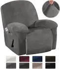 Бархатный эластичный чехол для кресла с откидывающейся спинкой, полноразмерный массажный чехол для дивана в гостиную, чехол для кресла