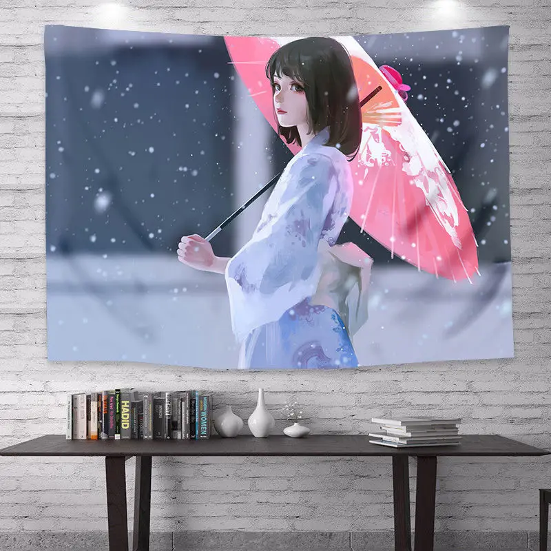 Фон для фотографий Сексуальная девушка настенная ткань подвесная спальни