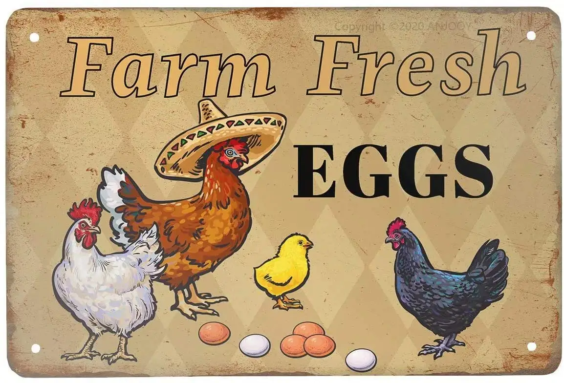 Винтажные яйца на металлической ферме, органические яйца на ферме, для продажи, сарая, ванная комната, уличный двор, стена, деревенский посте...