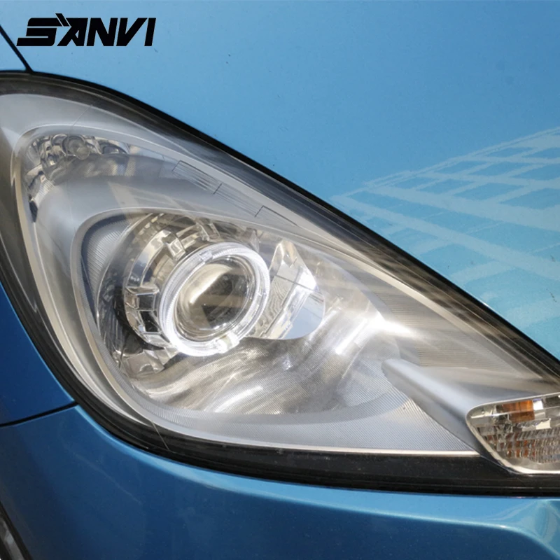 Фары SANVI для Honda Jazz подходят объектива проектора Q5 фары в стиле BMW ангельские