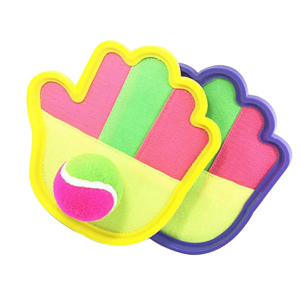 Перчатки с липким мячом и присоской перчатки игрушки для детей занятий спортом