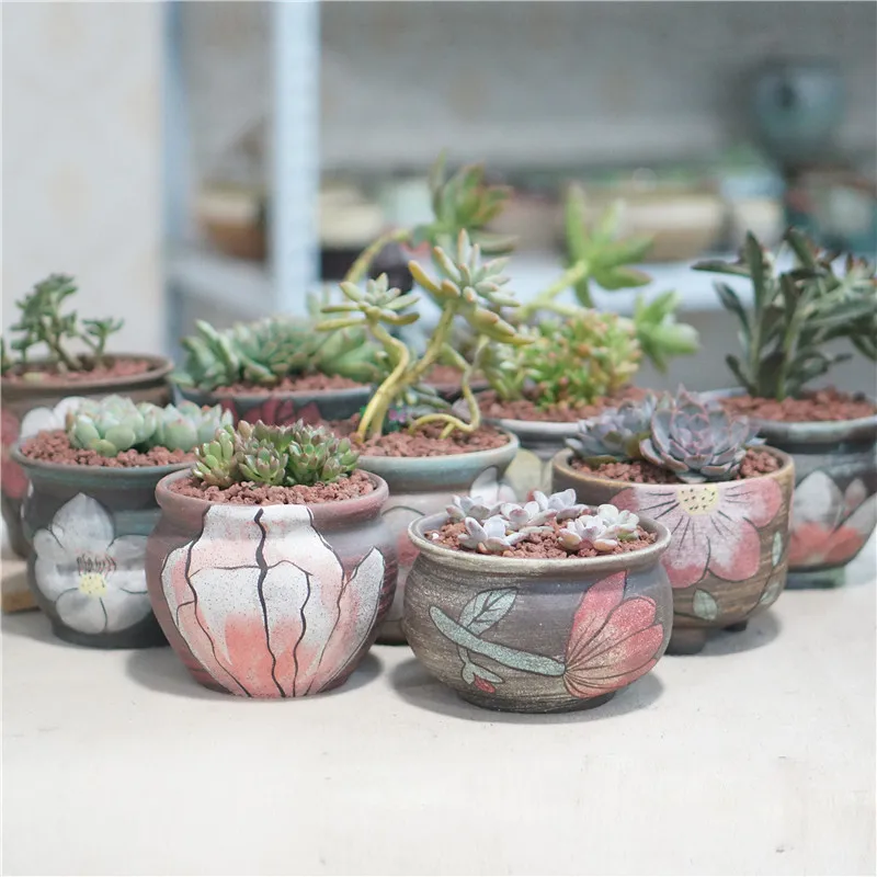 Женский Большой диаметр воздухопроницаемые фарфоровые горшки Корейская посуда