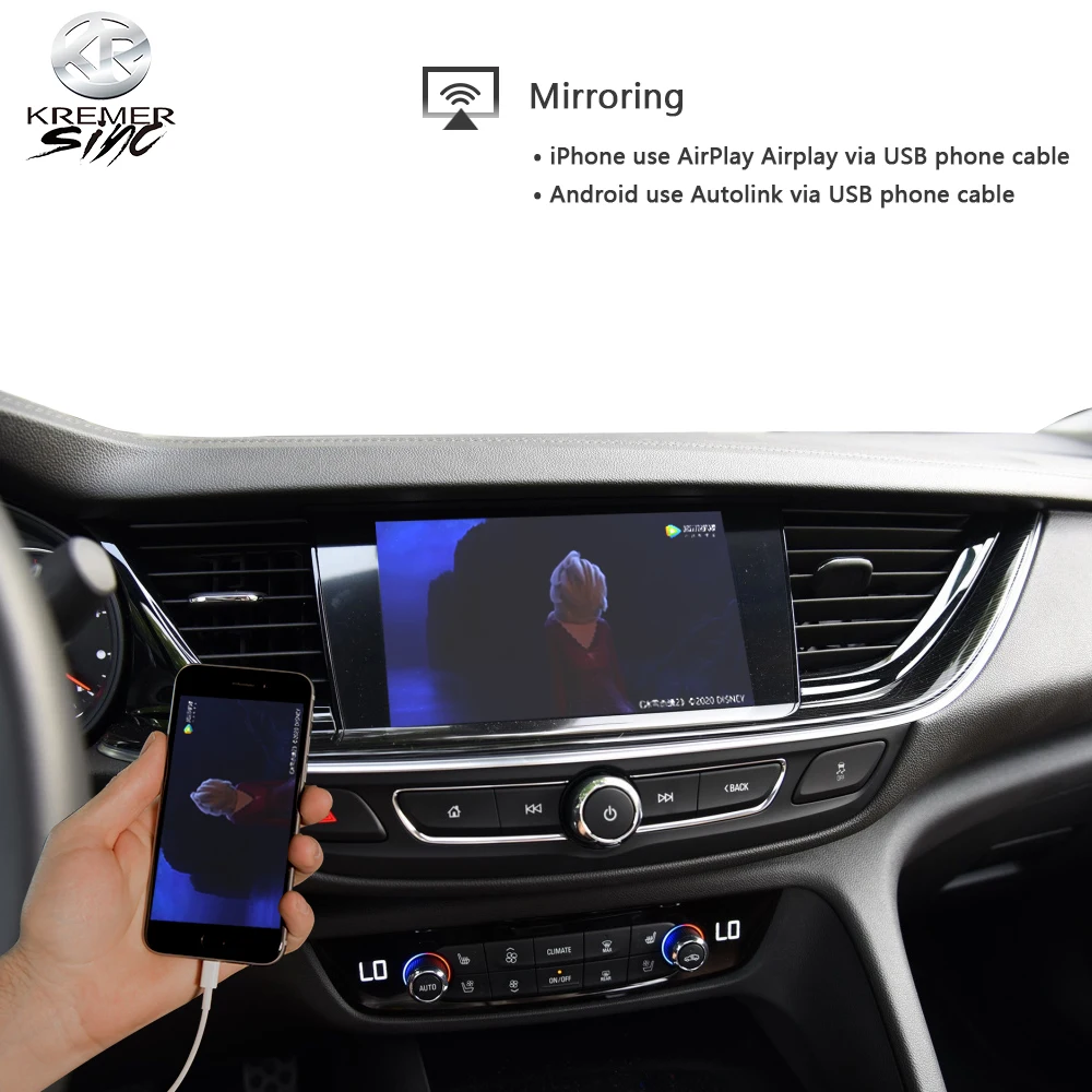 Беспроводной Модернизированный бокс CarPlay на базе Android для Buick беспроводной Regal