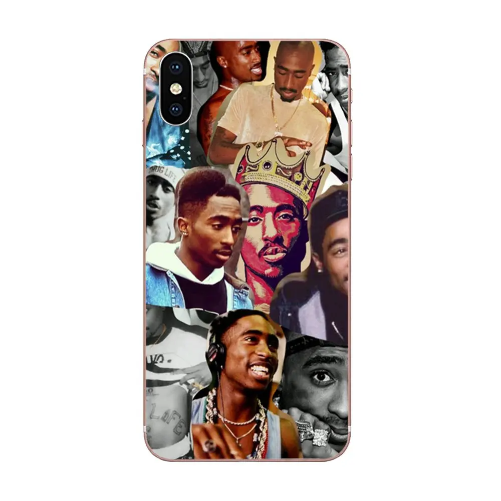 ТПУ чехол Coque 2pac Тупак и Бигги для Galaxy Grand A3 A5 A7 A8 A9 A9S On5 On7 Plus Pro Star 2015 2016 2017 2018 |