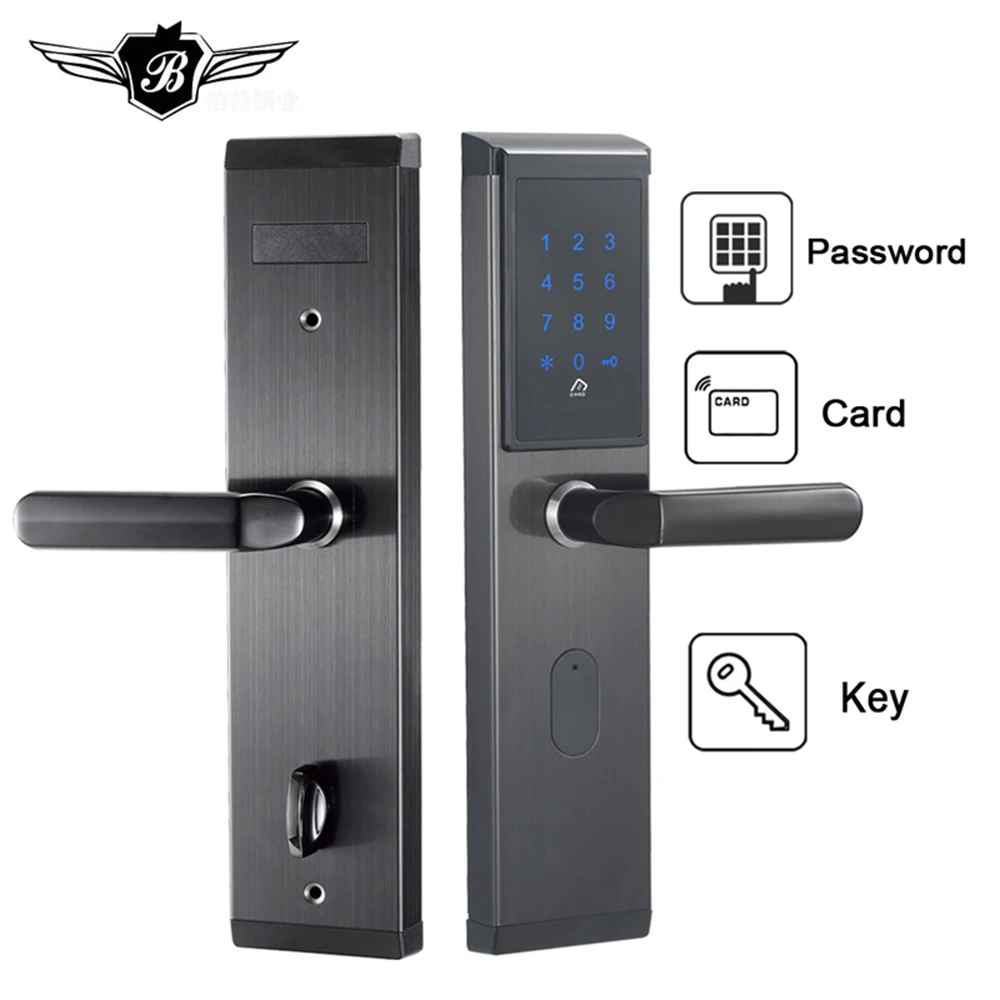 Электрический интеллектуальный цифровой безключевой Замок Безопасности Mifare