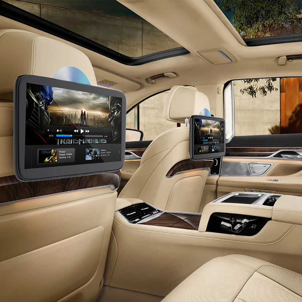 2020 дюйма автомобильный DVD-видеоплеер с Wi-Fi Bluetooth FM развлекательная система