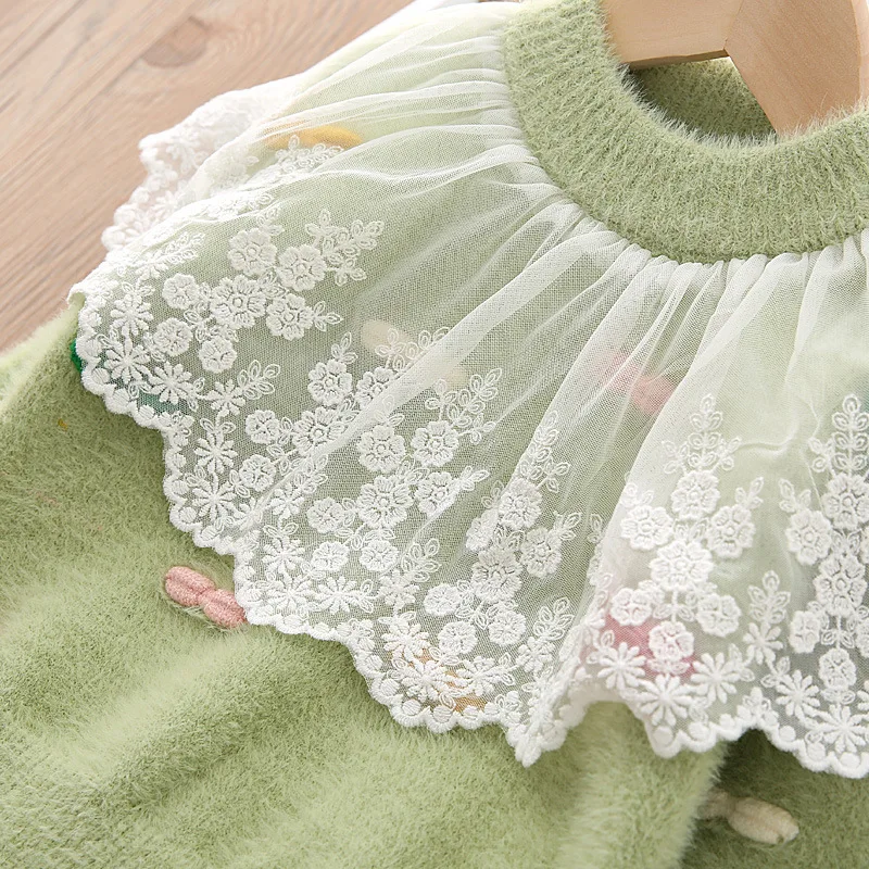 fashion baby girls sweaters cardigans toddler sweater 2019 christmas winter autumn girl clothing long sleeve warm top |