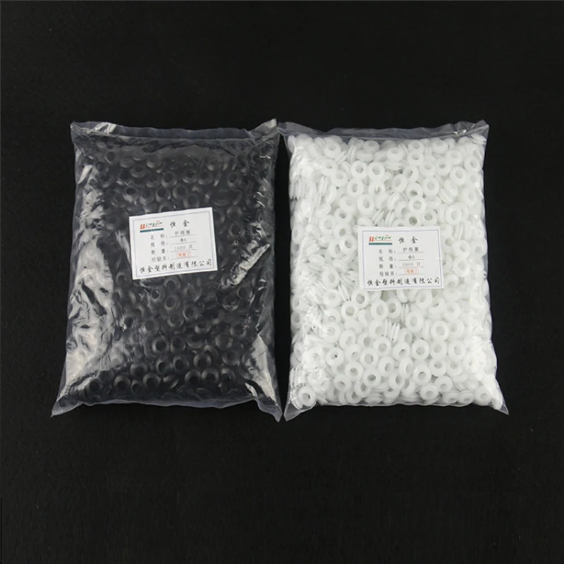 Заглушка резиновая с отверстием 50 шт. уплотнительное кольцо для защиты кабеля и