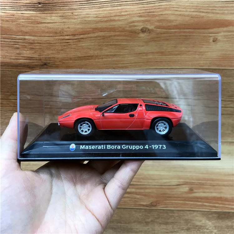 

1:43 1973 Maserati Bora Gruppo Diecast Collection of Simulation Alloy Car Model Children Toys