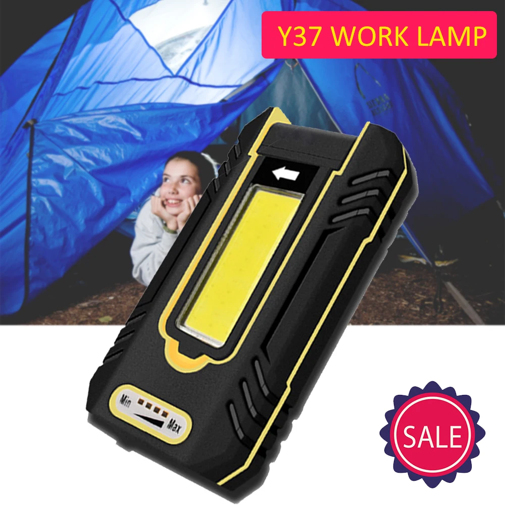 

Super Bright LED Emergency Light 30W COB Portable Camping Tent Light Rechargeable Power Bank Outdoor Waterproof Led Work Lamp