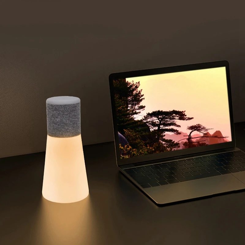 

Портативная настольная лампа, популярный аппарат с шумоподавлением белого света, с аккумулятором, 7 видов звуков для дома и офиса