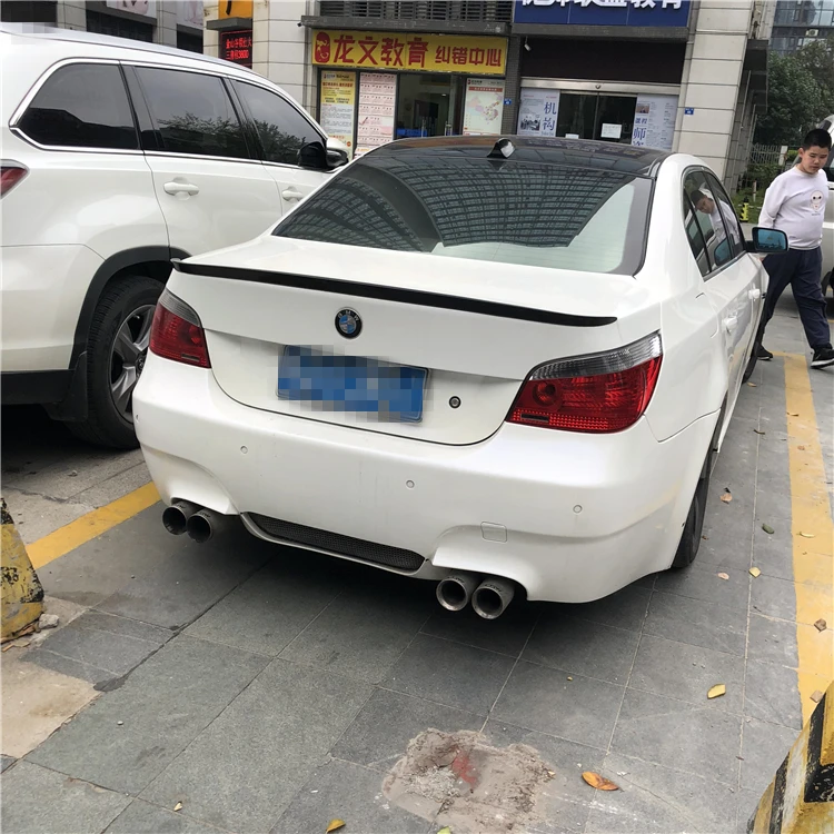 Спойлер из АБС пластика для BMW E60 M5 520 525 528 535 2008 2011|Спойлеры и крылья| |