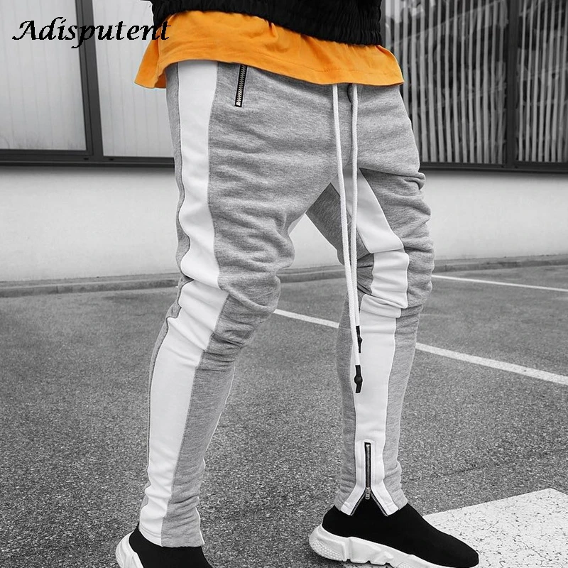 Для мужчин s повседневные брюки для пробежек Фитнес спортивная одежда спортивные