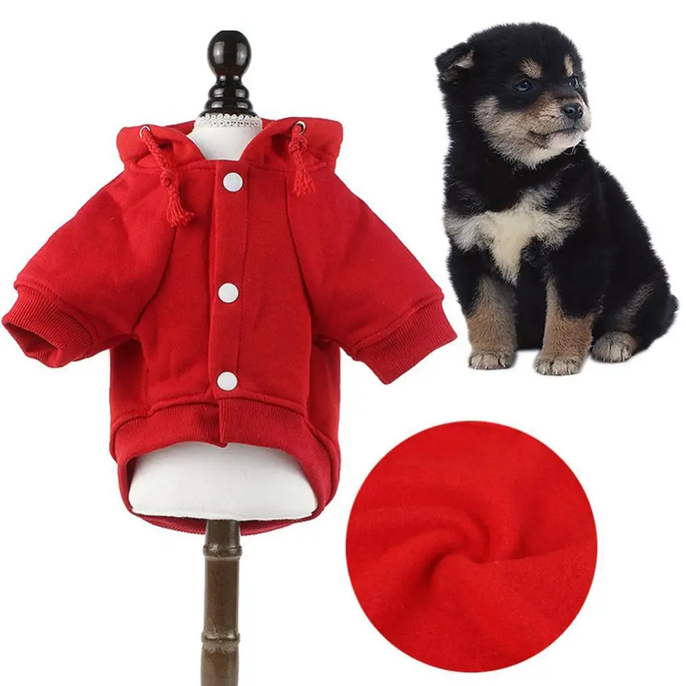 

80% Hot Sales!!! Winter Warm Casual Puppy Dog Hoodie Jacket Sweater Pet Clothes Apparel Costume