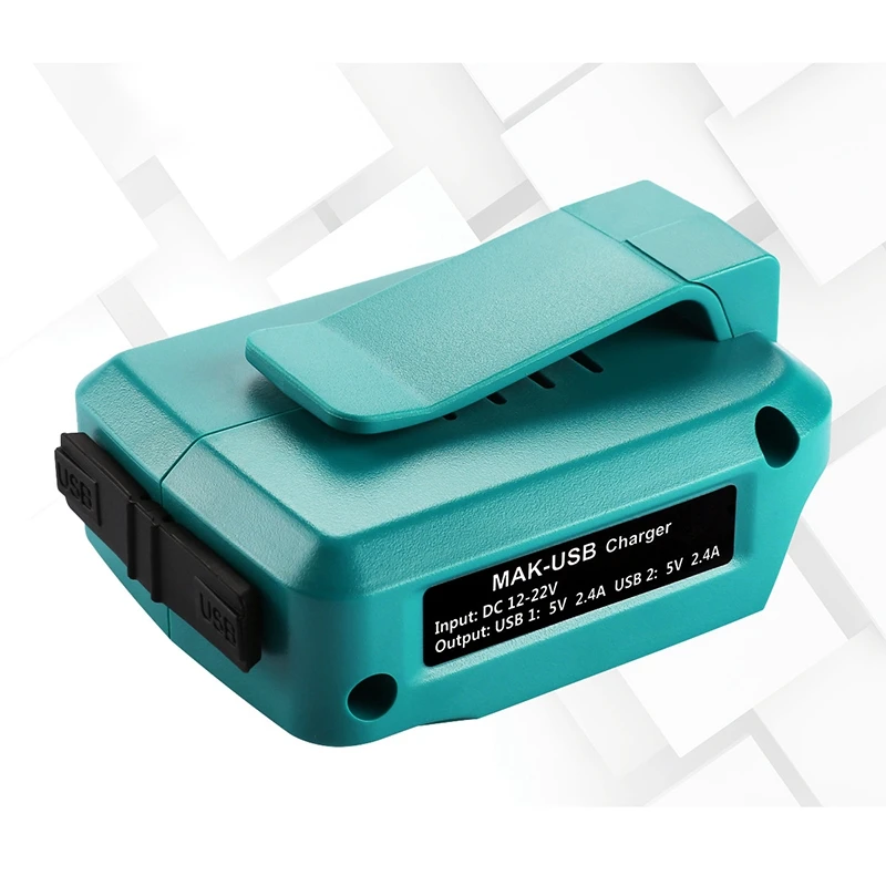12V 22В ADO05 Li Ion Батарея адаптер для Makita Dual USB конвертер|Адаптеры Type-C| |