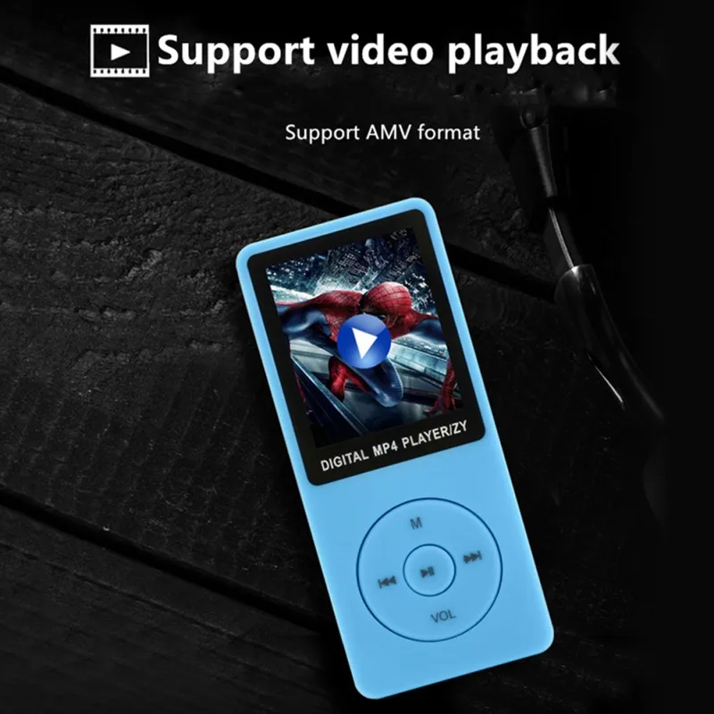 1 8 дюймов Большой красочный экран MP3/MP4 HIFI музыкальный плеер FM рекордер Видео