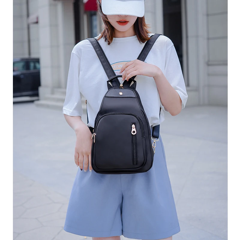 Рюкзак женский из ткани Оксфорд soomile водонепроницаемый с карманами 2020 | Багаж и