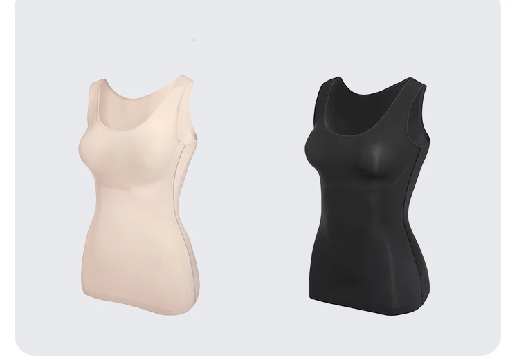 Women's Tummy Control Shapewear Smooth Body Shaping Camisole Tank Tops Plus Size