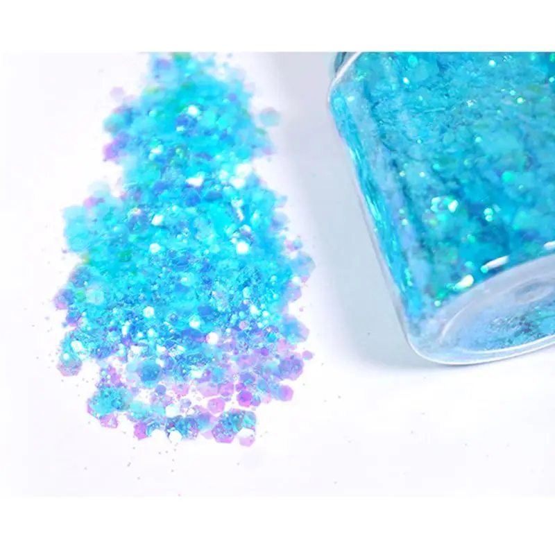 Блестящая разноцветная блестящая эпоксидная смола для самостоятельного