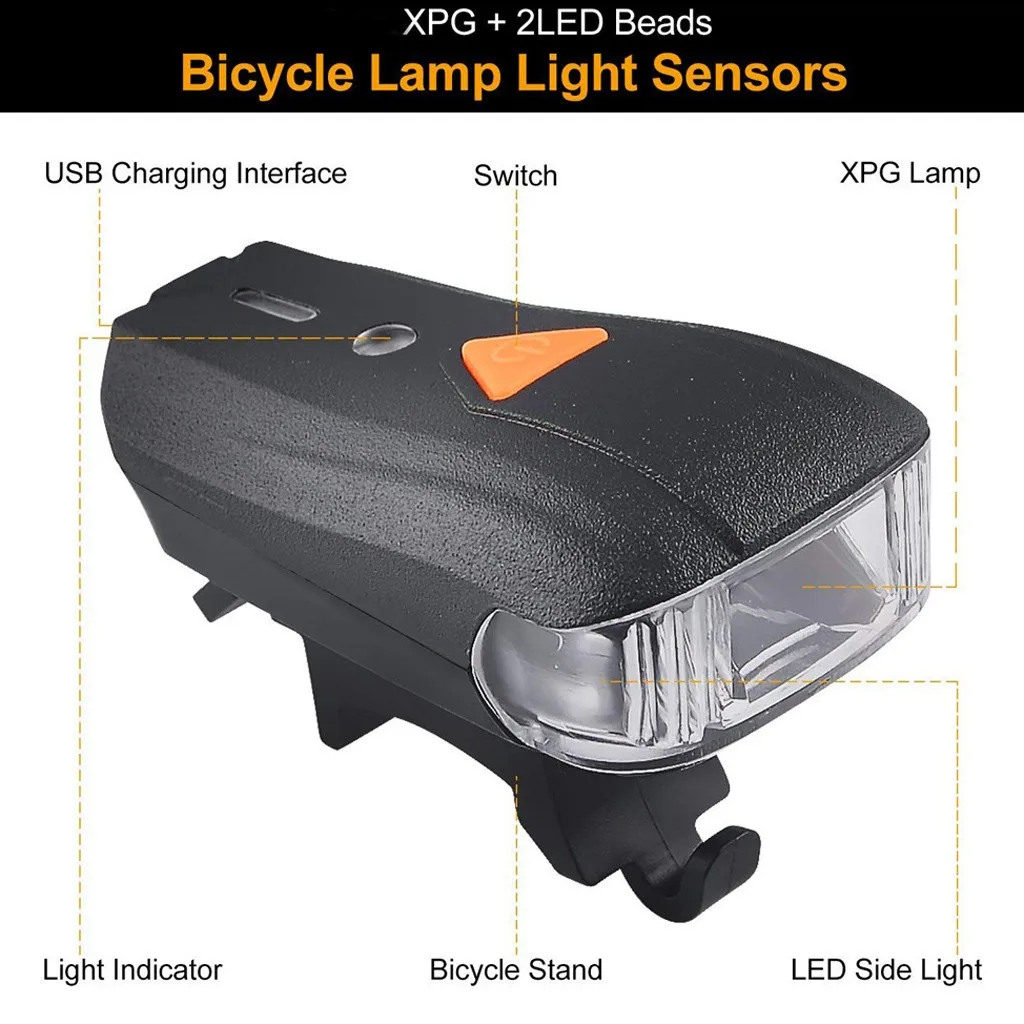 

Bike Light LED Bicycle Light Set Waterproof Lamp USB Rechargeable Bike Lights For Cycling bike