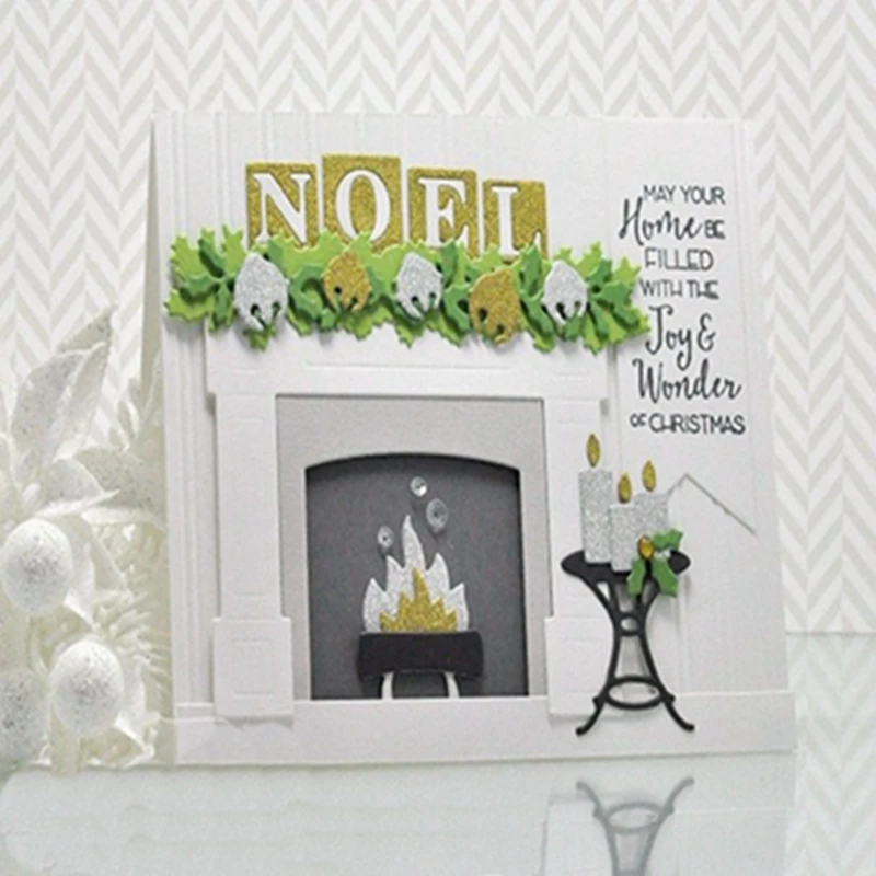 Металлические высекательные штампы диалоговое окно Рождественская рамка