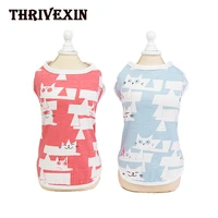pet clothing summer clothes new dog clothes cartoon vest small dog clothes dog vest dog costume dog clothes for small dogs