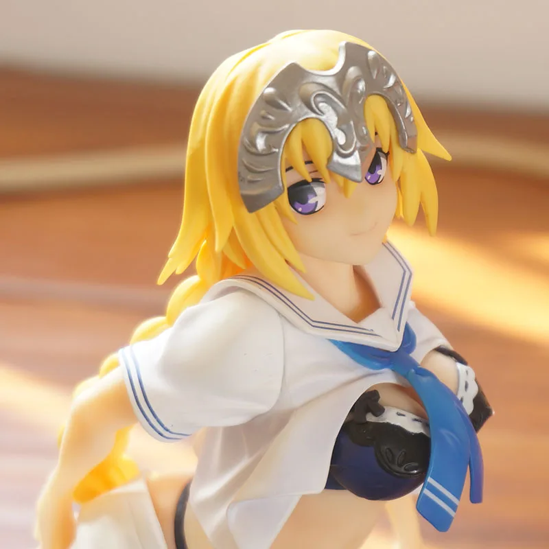 

Fate Joan of Arc Summer School Uniform Garage Kit Model Chassis Decoration FGO Anime Peripheral White Zhen High Quality