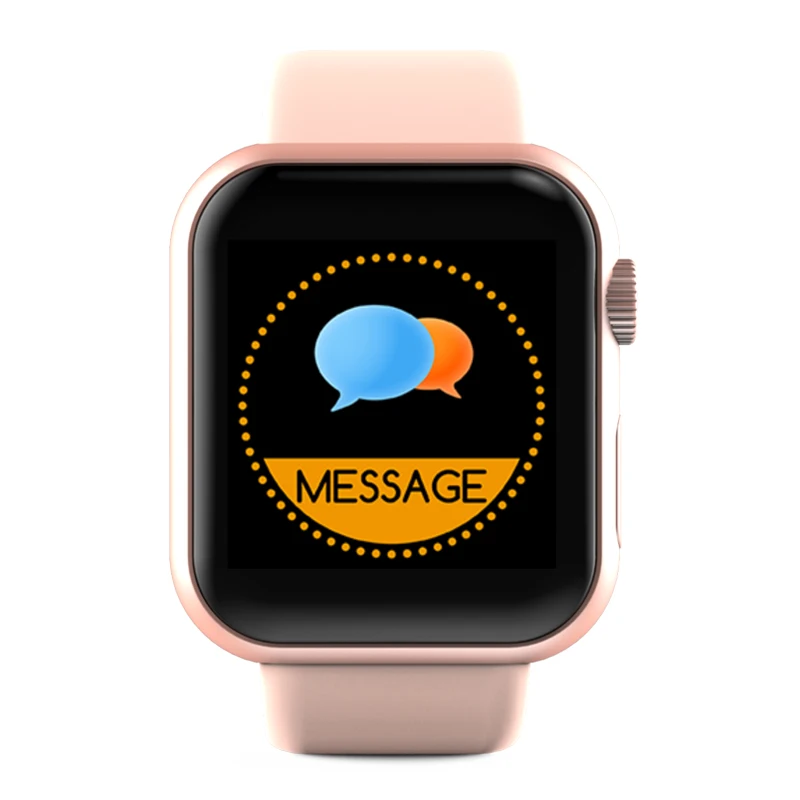 Умные часы D28 с измерением температуры тела пульса и артериального давления