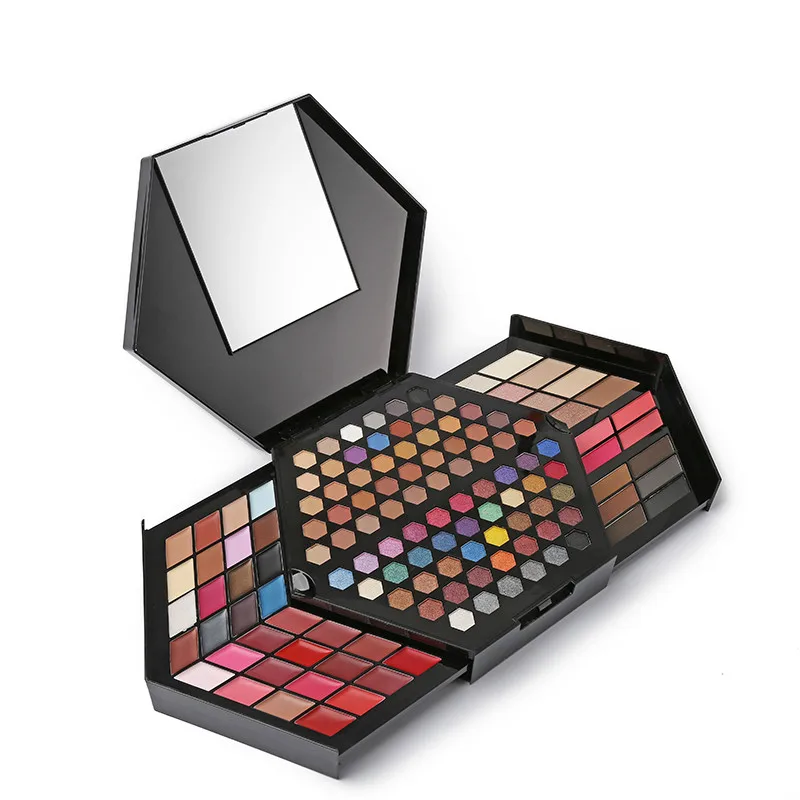 Miss Rose профессиональный набор для макияжа полноцветный матовый мерцающий тени