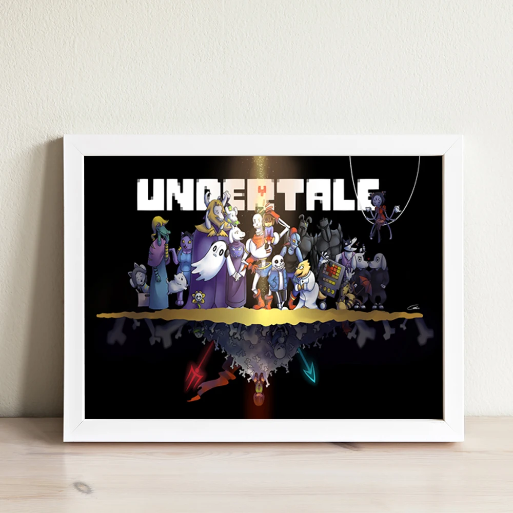 Настенные графики Allenjoy Undertale известные игры персонажи мультфильмов холст