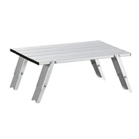 portable outdoor aluminum alloy folding table barbecue camping picnic tables multiple colors two sizes adjustable height