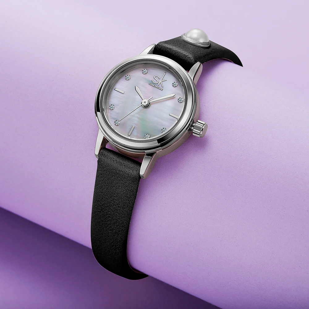Shengke Relojes Mujer платье женские часы брендовые Модные кварцевые часы женские наручные часы Часы Бизнес Montre Femme